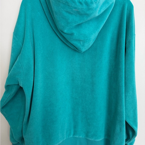 TNA Turquoise Terry Hoodie - Picture 3 of 6